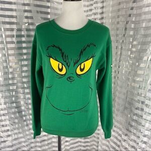 The Grinch Long Sleeve Crewneck Sweatshirt